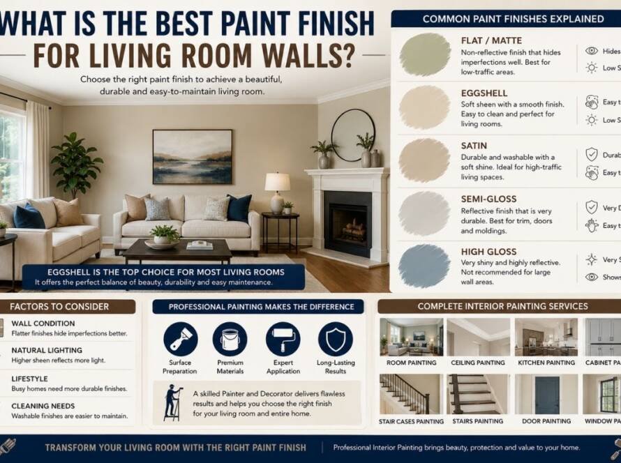 Best Paint Finish for Living Room Walls