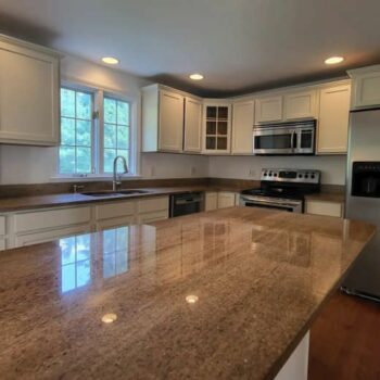 Professional painting company transforms kitchen counters
