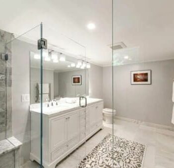 Professional Bathroom Painting Services Marble Countertop