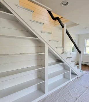 Professional Painting Company Transforms White Staircase