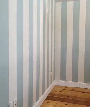 Professional Painting Company Transforms White Room